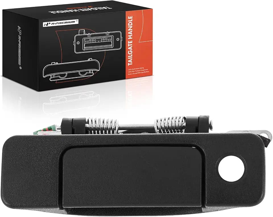 A-Premium Tailgate Handle w/Keyhole Compatible with Jeep
