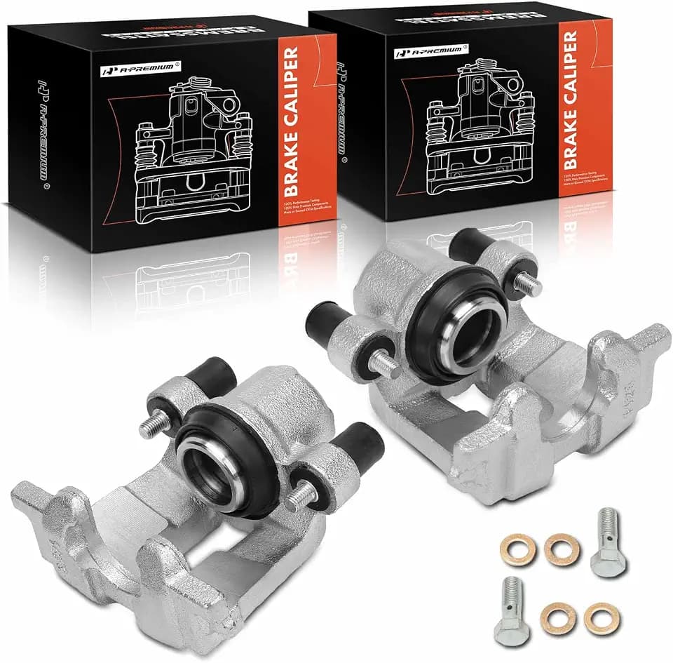A-Premium Rear Left and Right Side Disc Brake Caliper without Bracket