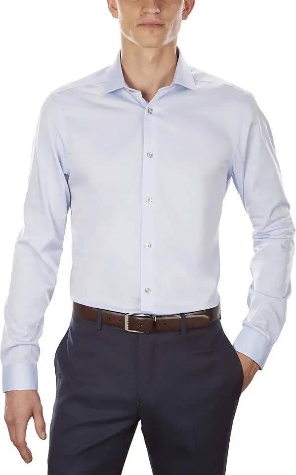 Calvin Klein Men's Dress Shirt Customize Your Own Shirt Solid