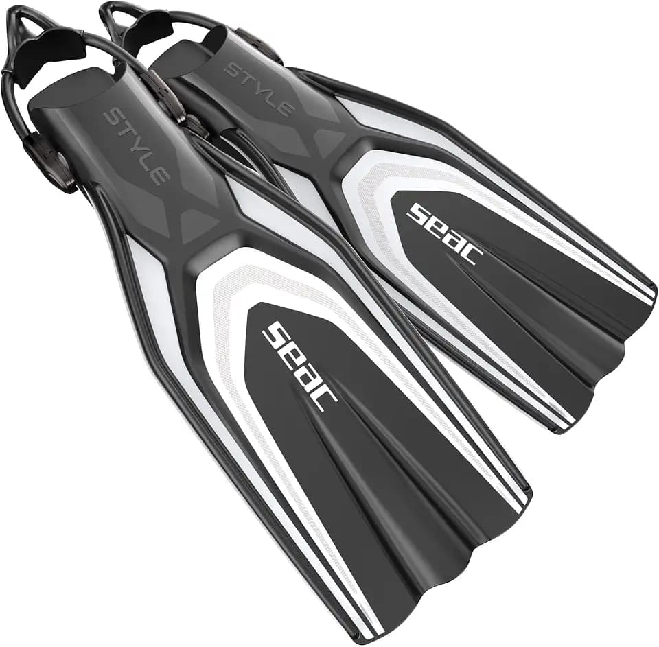 SEAC Style-S, Tauchflossen mit Sling Strap für den professionellen und Freizeiteinsatz