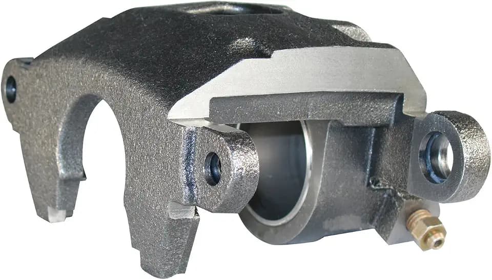 Wilwood Brake Caliper, GM Metric, 1 Piston, Iron, Natural, 11.750 in OD x 1.040 in Thick Rotor, 5.46 in Floating Mount, Each