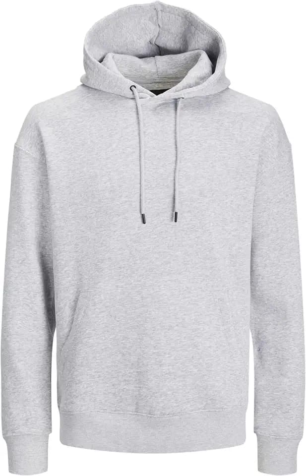 JACK & JONES Male Kapuzenpullover Einfarbig Kapuzenpullover