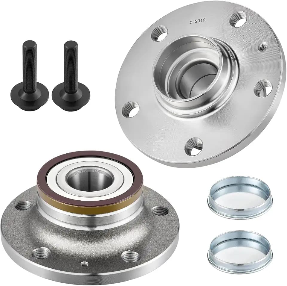 BDFHYK 512319 2PCS Rear Wheel Bearing and Hub Assembly 5 Lugs