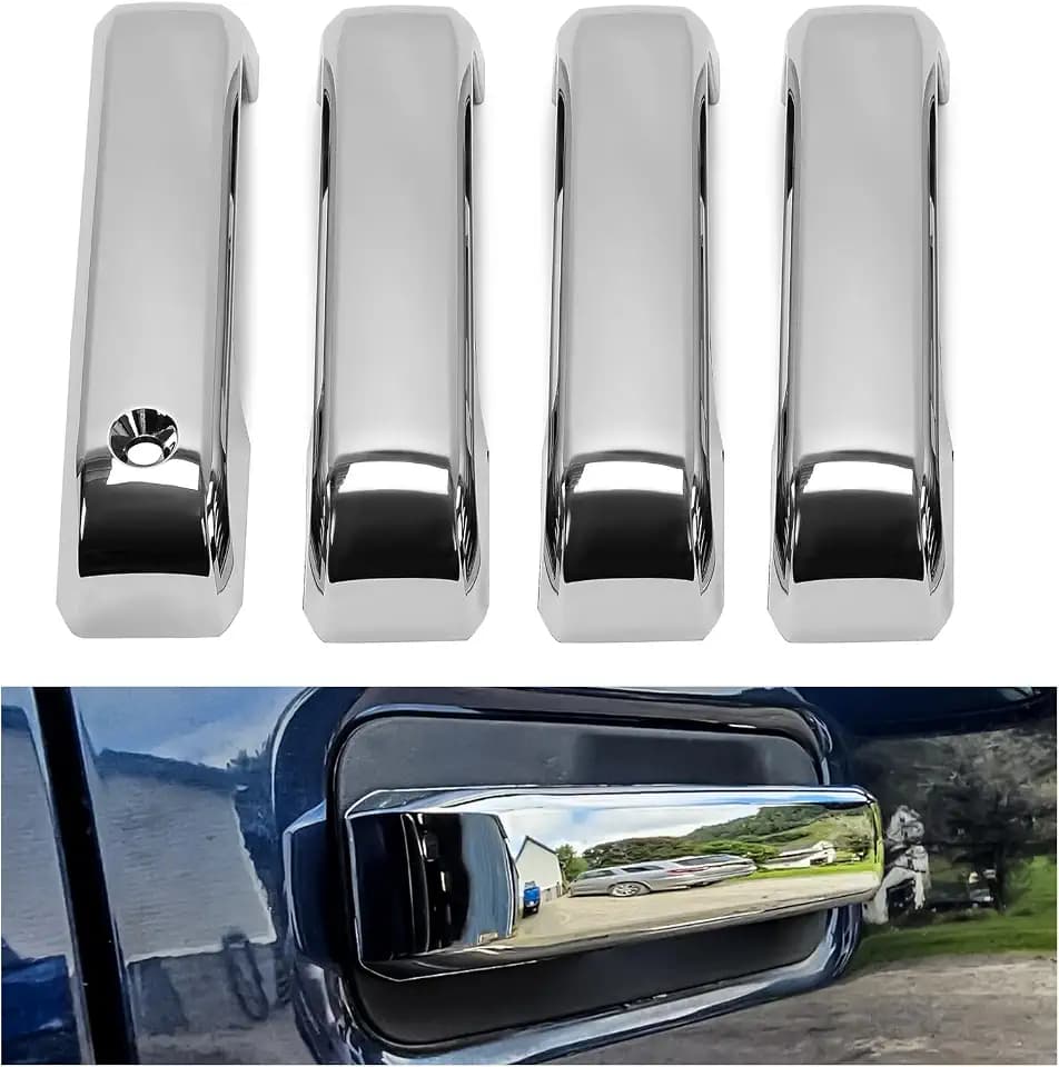 HECASA Door Handle Covers Trims Compatible with 2017-2020 F250 F350 F450
