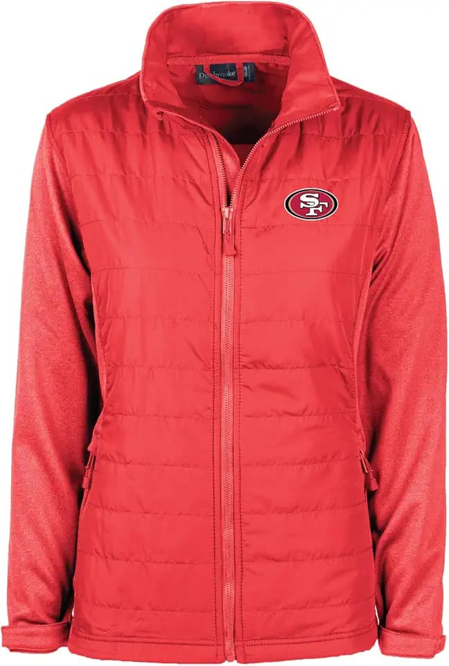 Dunbrooke Ladies Explorer Full-Zip Teflon-Coated Tech Fleece Jacket Water-Resistant for Women
