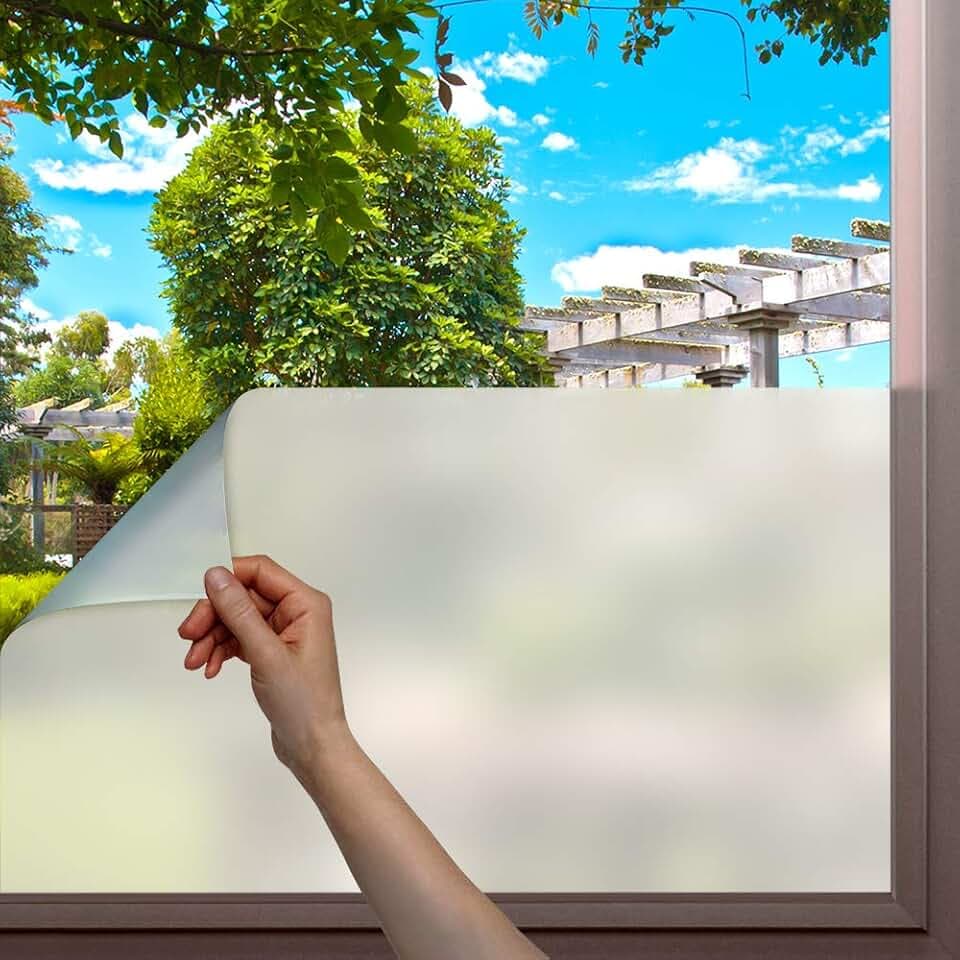 BDF 1PFR Static Cling Window Film Opaque Privacy Frosted - 36in X 14ft