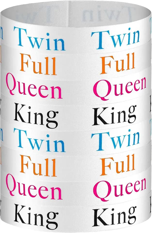 8 Stück Bettlakenhalter, Schrank-Organisation, King Twin Full Queen Bettlakenriemen, elastische Bettlaken, Aufbewahrung, Bettwäsche, Bänder, Schrank-Organizer für Kleiderschrank, Schlafsaal,