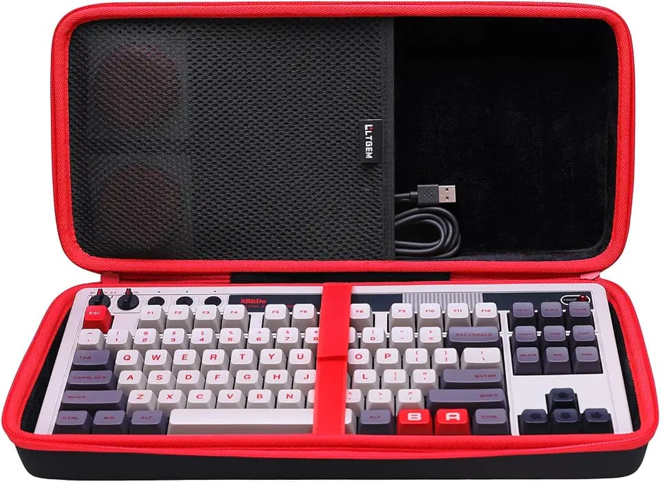 LTGEM Case for 8BitDo Retro 87-Key Wireless Mechanical Keyboard
