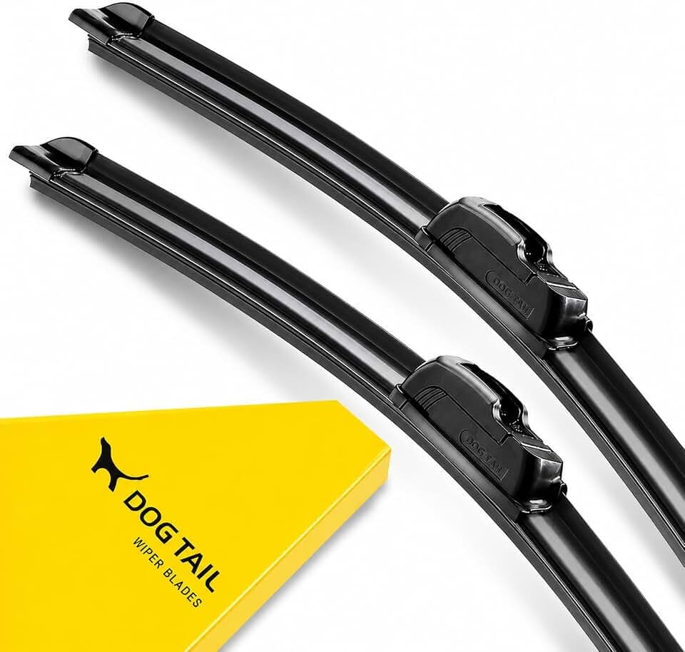 DOG TAIL Wiper Blades - 26"& 24" - J Hook