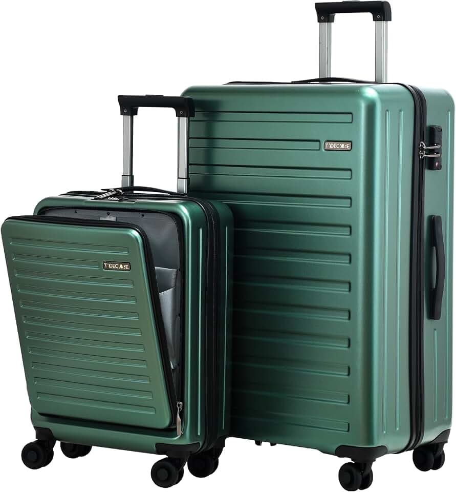 2pcs 20/28" Luggage Set, 20 Inch Carry On Suitcase 28 Inch Checked Luggage