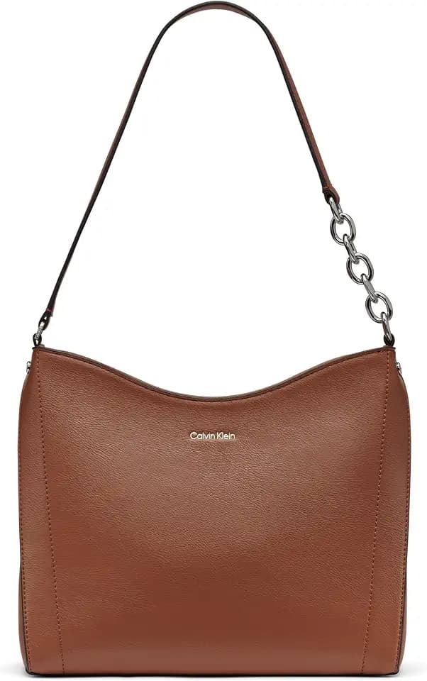 Calvin Klein Women's Nova Chain Hobo Shoulder Bag
