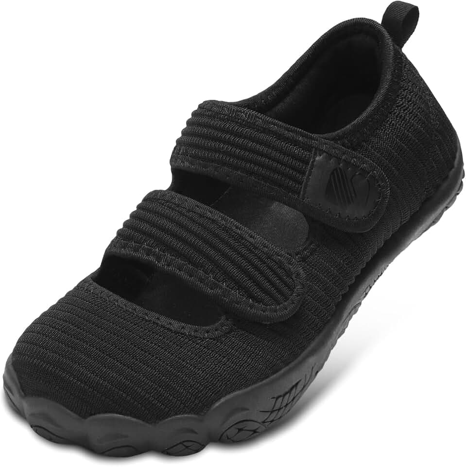 Besroad Womens Walking Shoes Wide Diabetic Shoe Adjustable Barefoot Sneaker