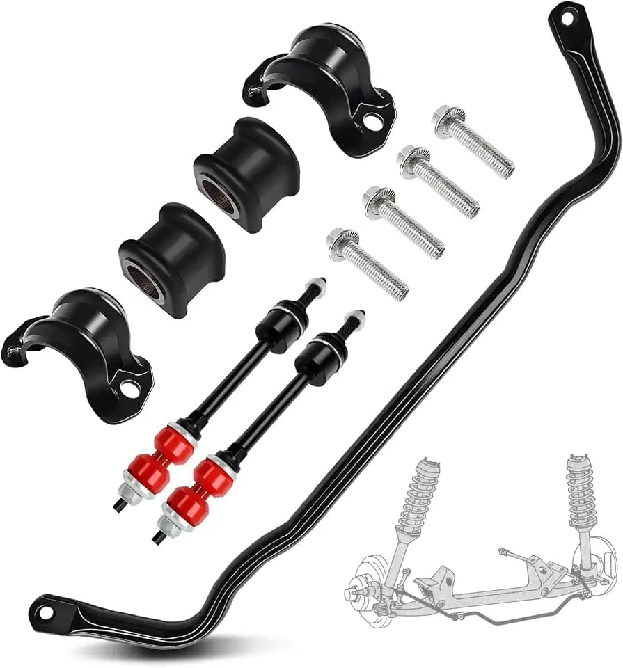 55398938AC Front Stabilizer Bar & Sway Bar Link Kit Fit for Ram 1500