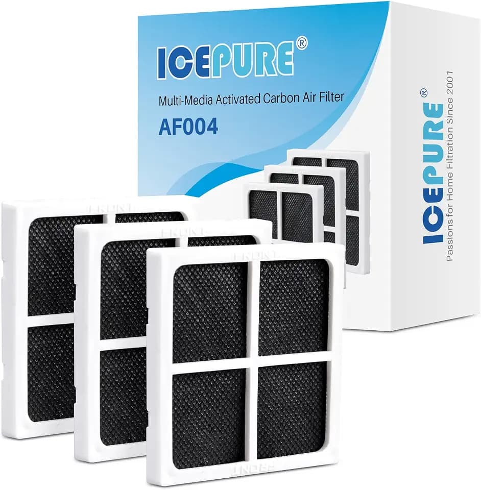 ICEPURE AF004 Replacement for LG LT120F Refrigerator Air Filter, 3PACK