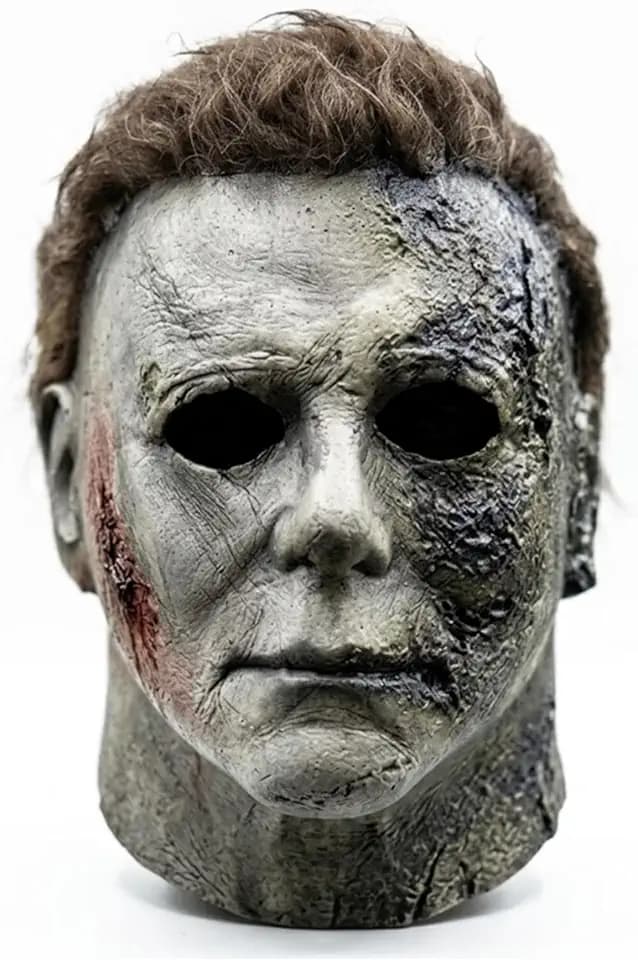 WPOZD Halloween Michael Myers Mask, Latex Horror Scary