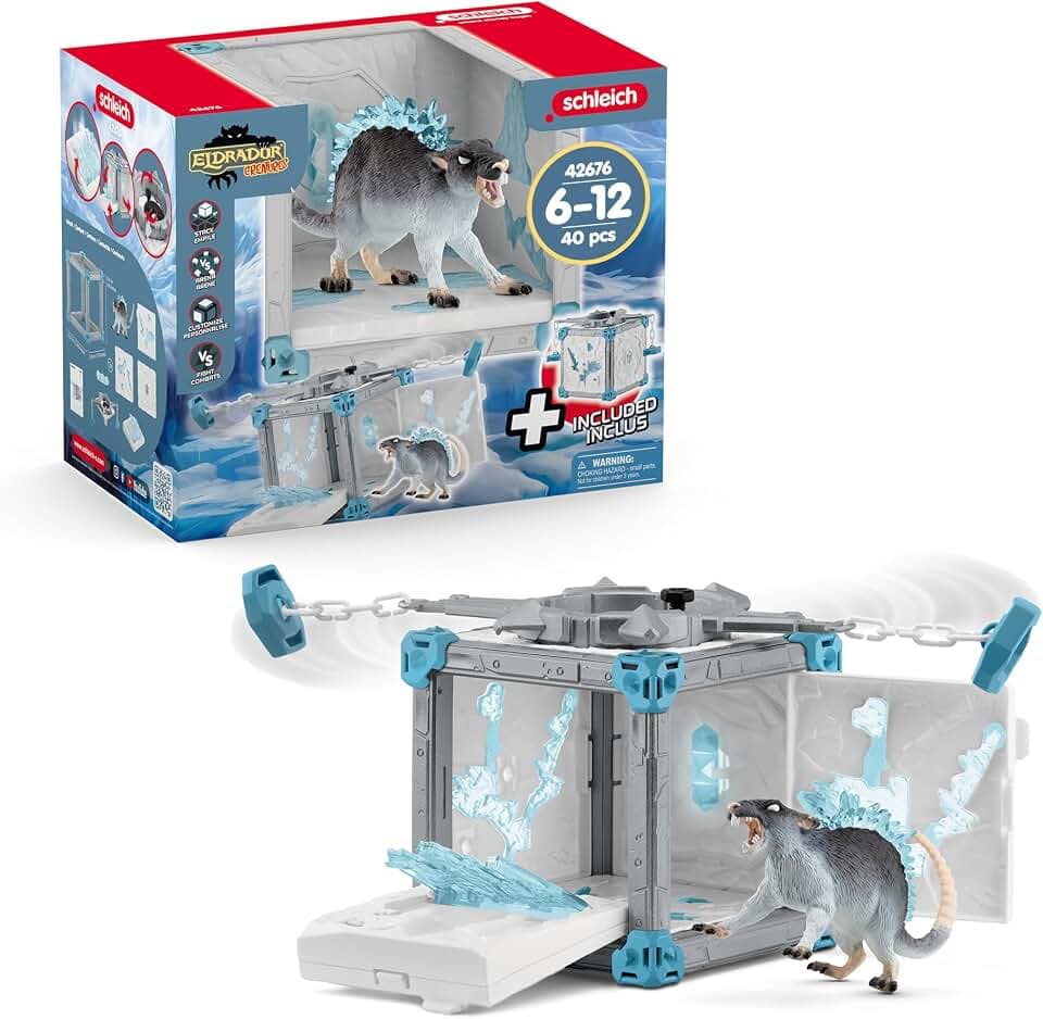 Schleich ELDRADOR | Battle CAVE Eisratte 42676 | ab 7 Jahren | 40 Teile