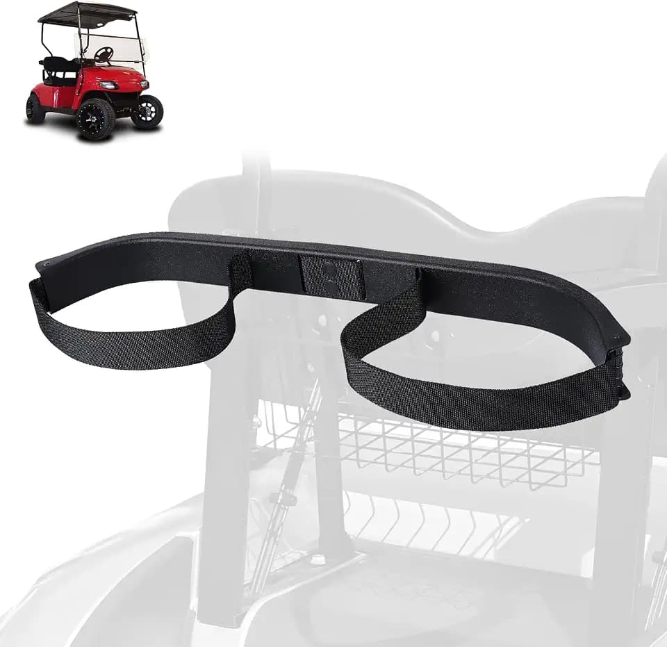 DRIVE UP Golf Cart Bag Holder Bracket for EZGO TXT 1994-Up Gas and Electric Golf Cart Bag Strap Rack Assembly OEM 71851-G01