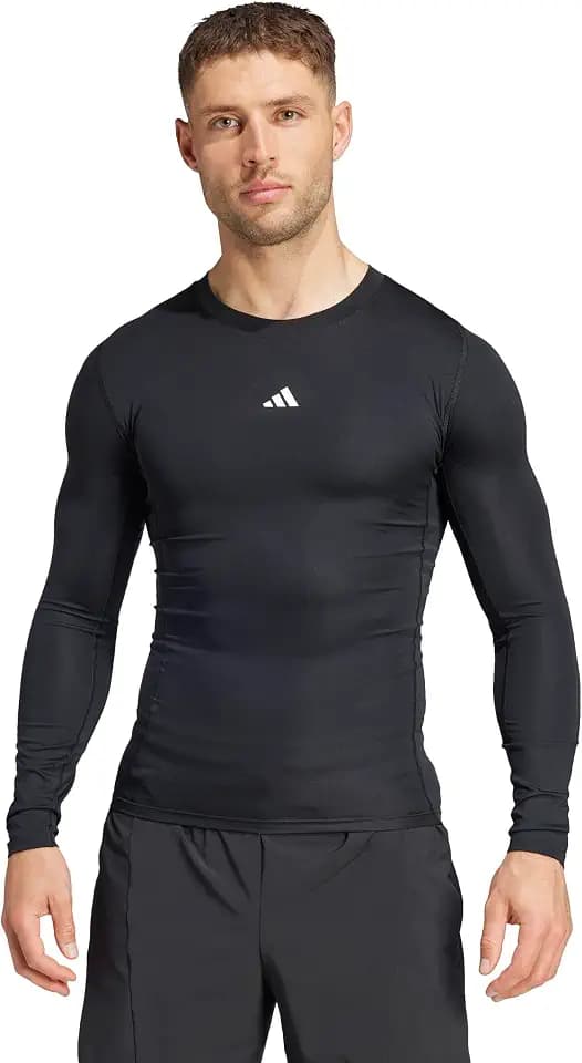 adidas Men's Techfit Compression Long Sleeve Training T-Shirt