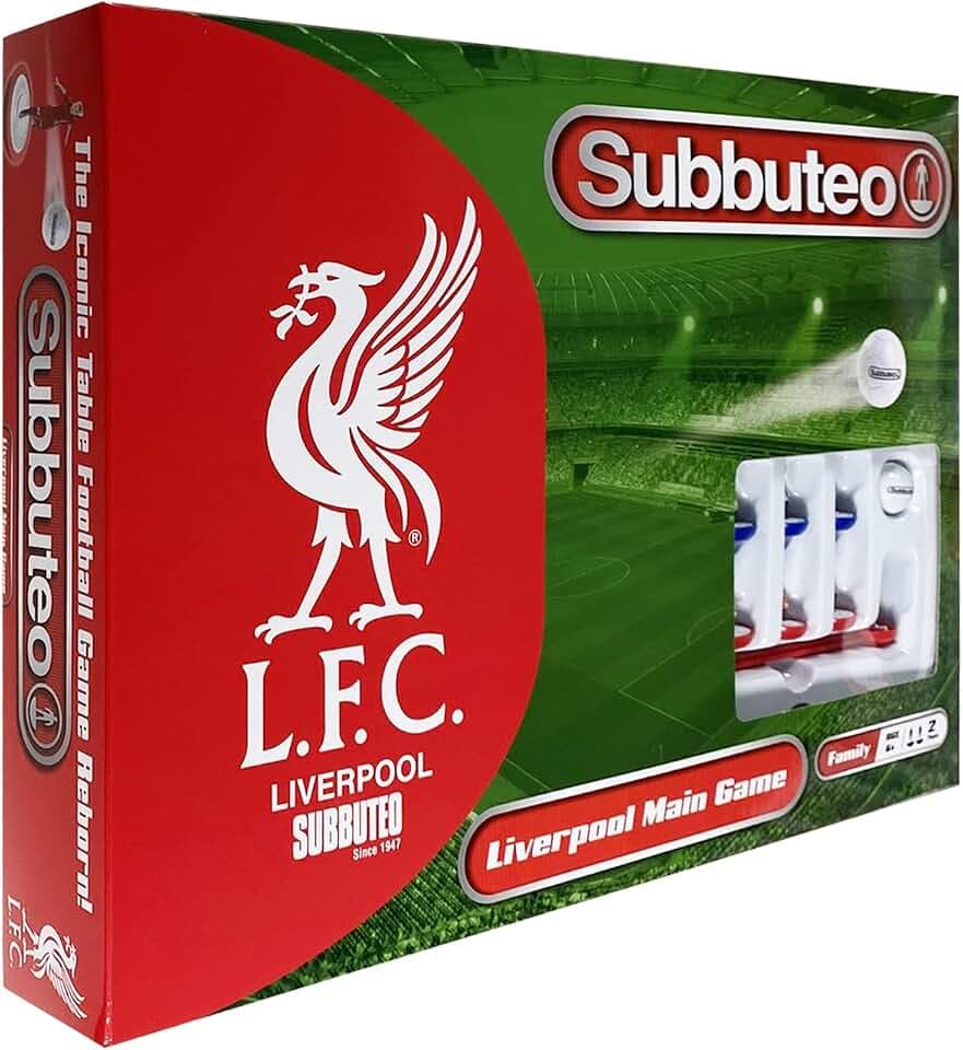 Paul Lamond Subbuteo Offizielles Liverpool FC Hauptspiel (U08577), Rot, ab 6 Jahren