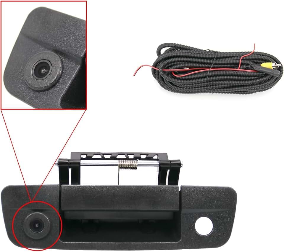 Tailgate Handle Backup Camera Compatible with 2009-2017 Dodge Ram 1500