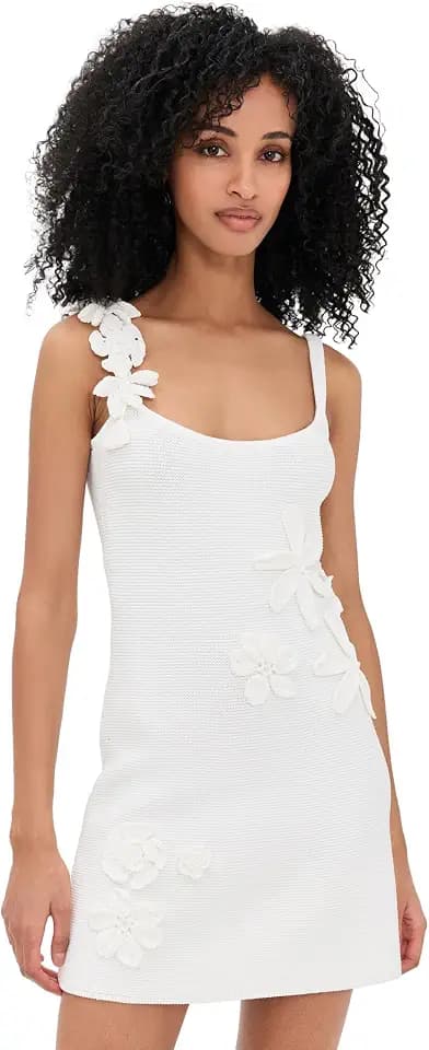 AMUR Women's Deedra Floral Knit Mini Dress