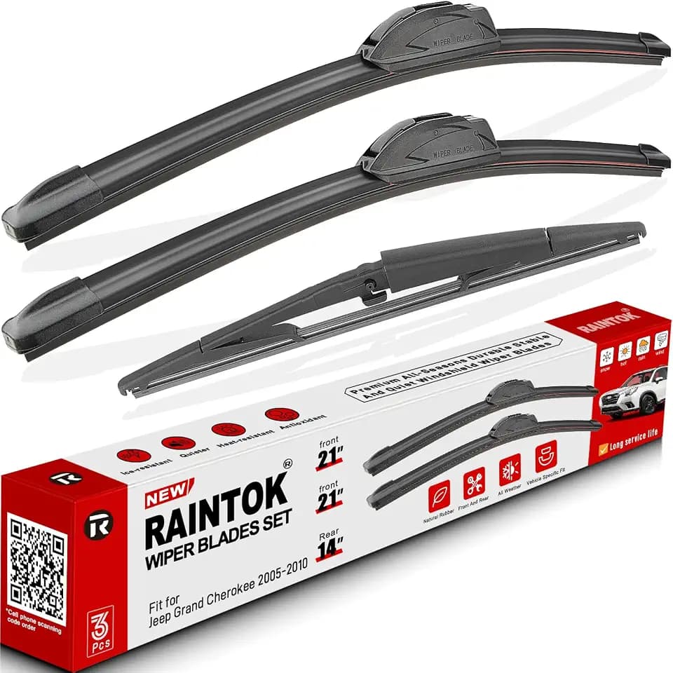 Windshield Wiper Blades Replacement for Jeep Grand Cherokee 2005-2009 2010