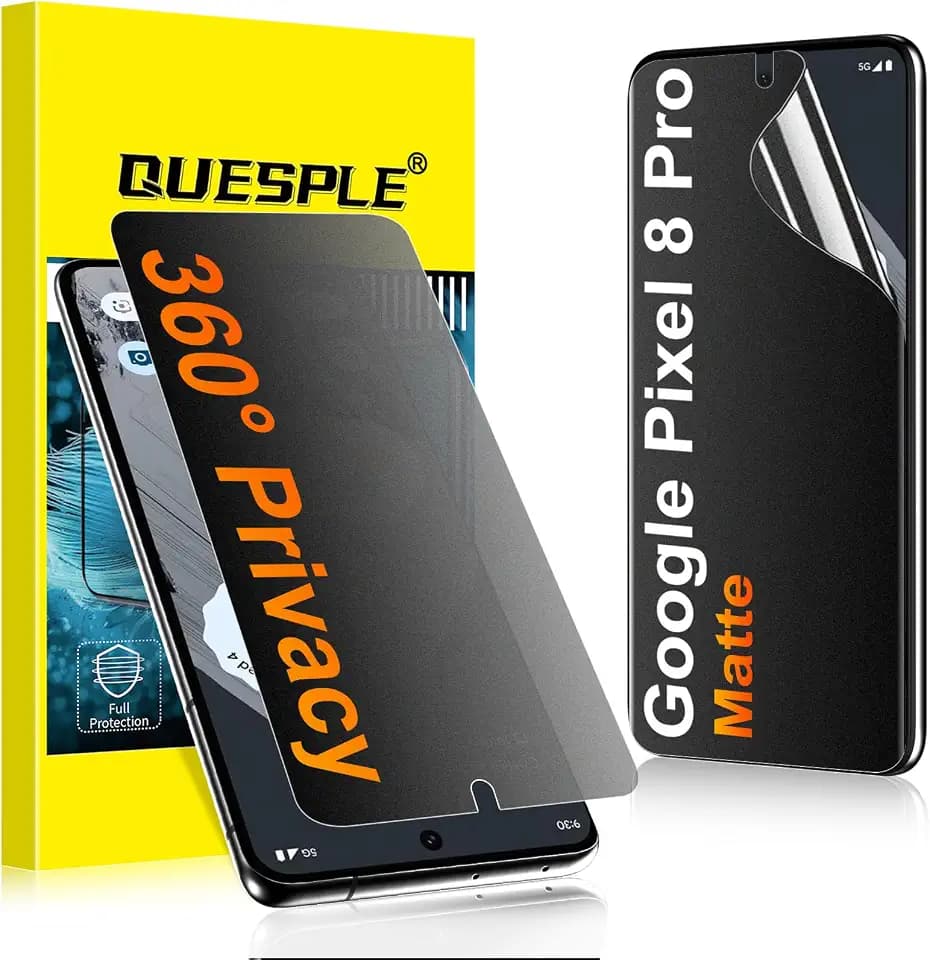 Matte Privacy Screen Protector for Google Pixel 8 Pro [Not Glass]