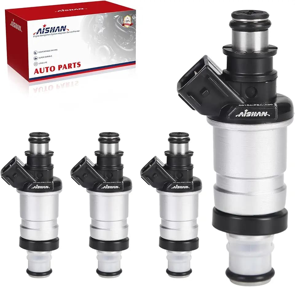 4PCS Fuel Injectors 1 Hole Compatible with Honda Civic L4 1.6L 1999 2000
