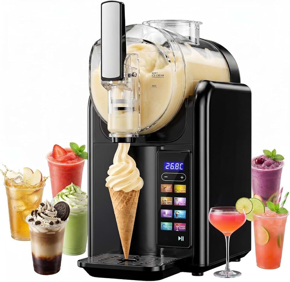Slush Maschine 2L slushie maschine,slush eis maschine 7 voreingestellte