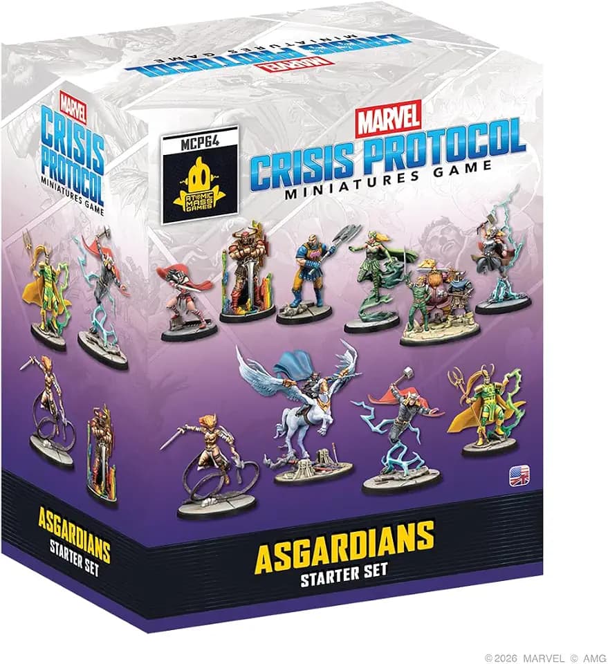 Asmodee, Marvel: Crisis Protocol – Asgardians, Starterset, Tabletop