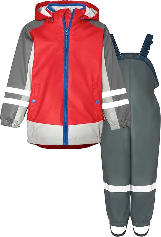 Playshoes Unisex Kinder Regenanzug Regenanzug (2er Pack)