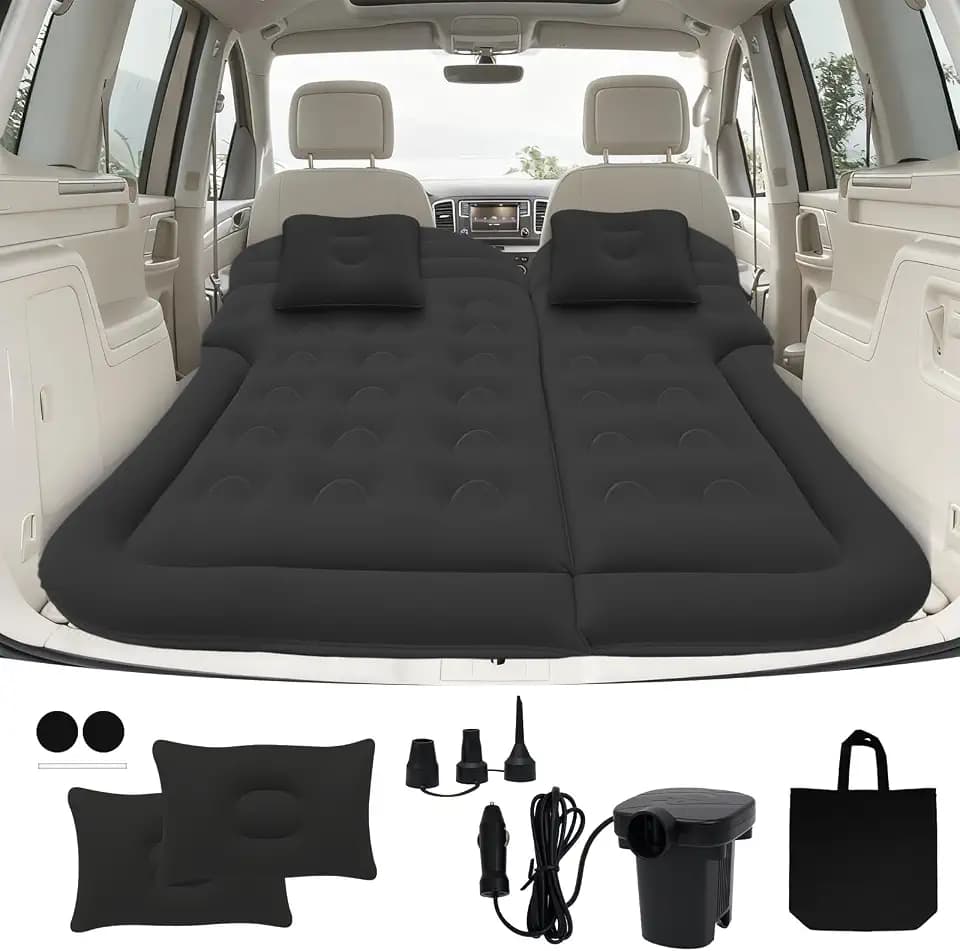 Car Air Mattress - Inflatable Bed SUV Mattress for RV Truck Backseat Trunk