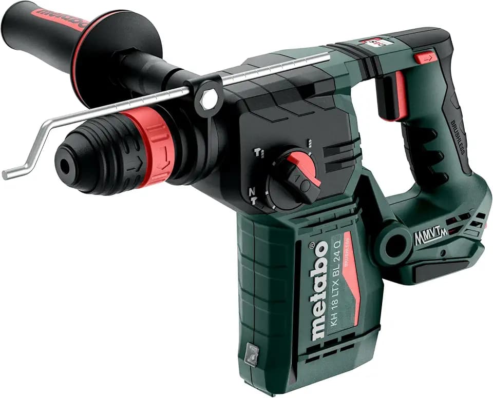metabo Akku-Kombihammer KH 18 LTX BL 24 Q, 18V Bohrhammer, SDS-Plus