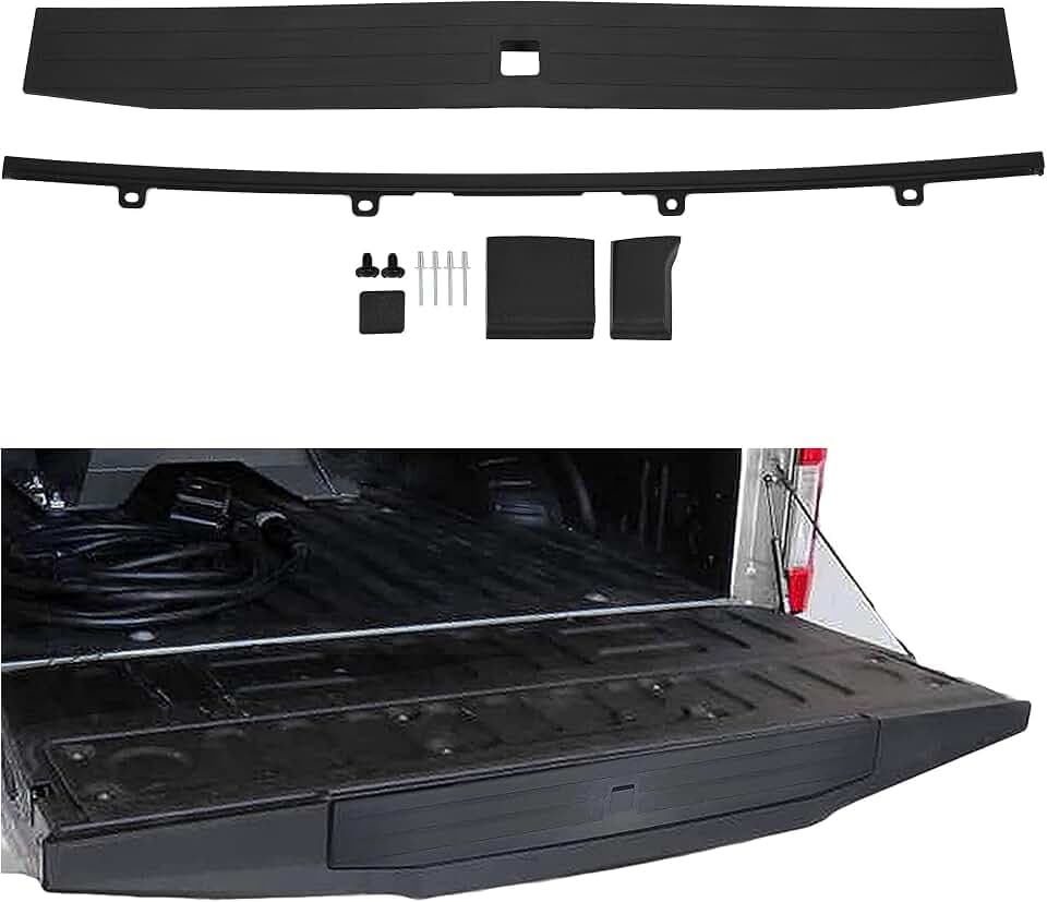 ECOTRIC Tailgate Molding Trim Compatible with 17-22 F250 F350 Super Duty