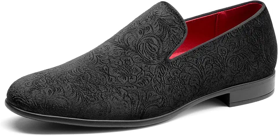 Bruno Marc Men's Dress Loafers Tuxedo Slip-on Shoes