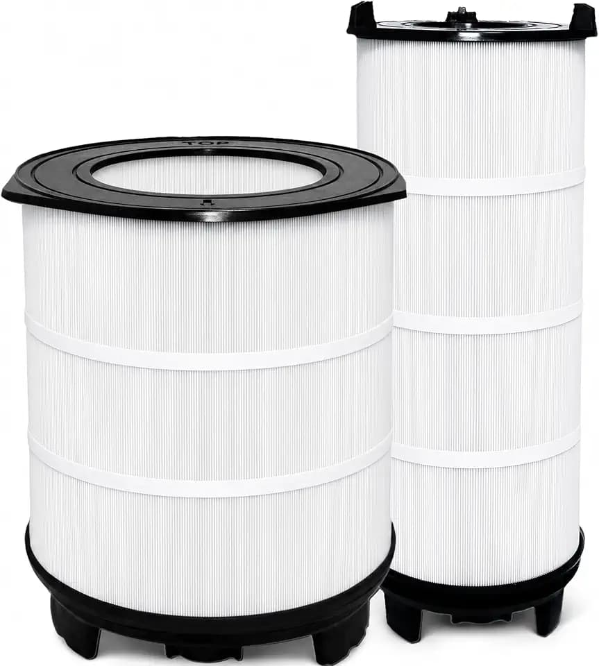 S8M500 Replacement Pool Filter Cartridges Inner & Outer Set – 500 Sq. Ft