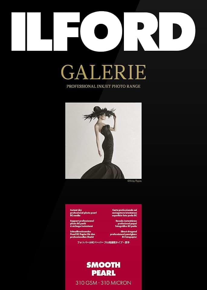 ILFORD GALERIE Smooth Pearl 310 GSM GPSPP A4 250 Blatt Blattware Formatware InkJet Tintenstrahl Fotopapier Photopapier
