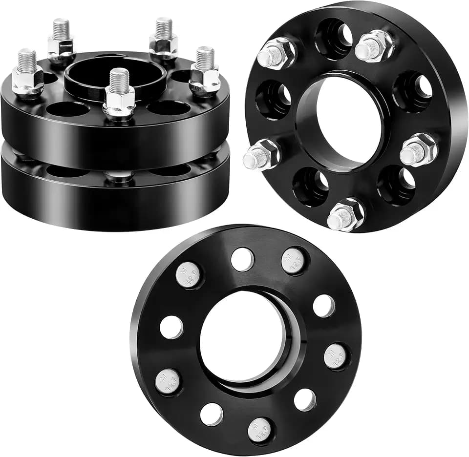 YIZBAP 1.25in 5x5 to 5x4.5 Wheel Adapters for Grand Cherokee ZJ Wrangler JK