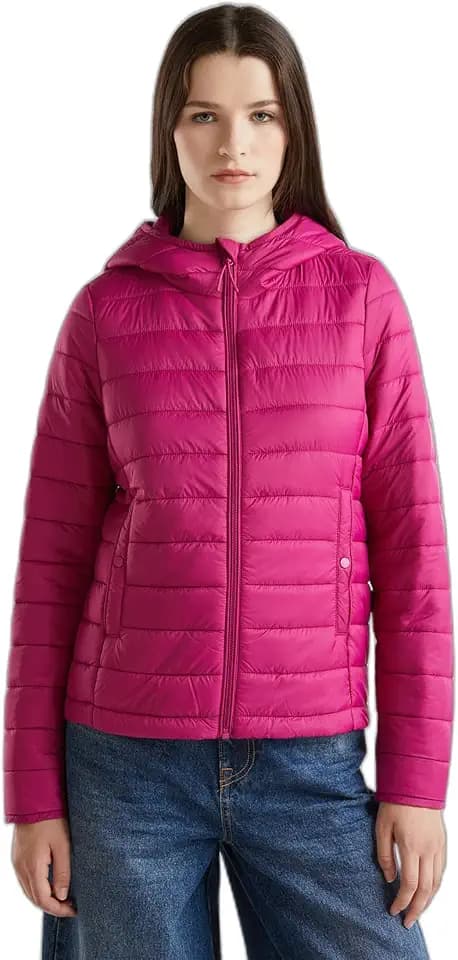 United Colors of Benetton Damen 2twddn024 Jacke, violett, XS