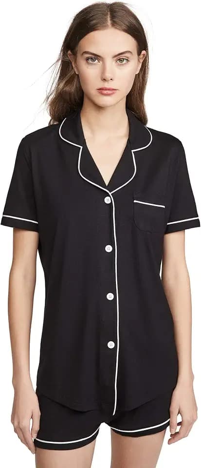 Cosabella Bella Short Sleeve Top Boxer Set