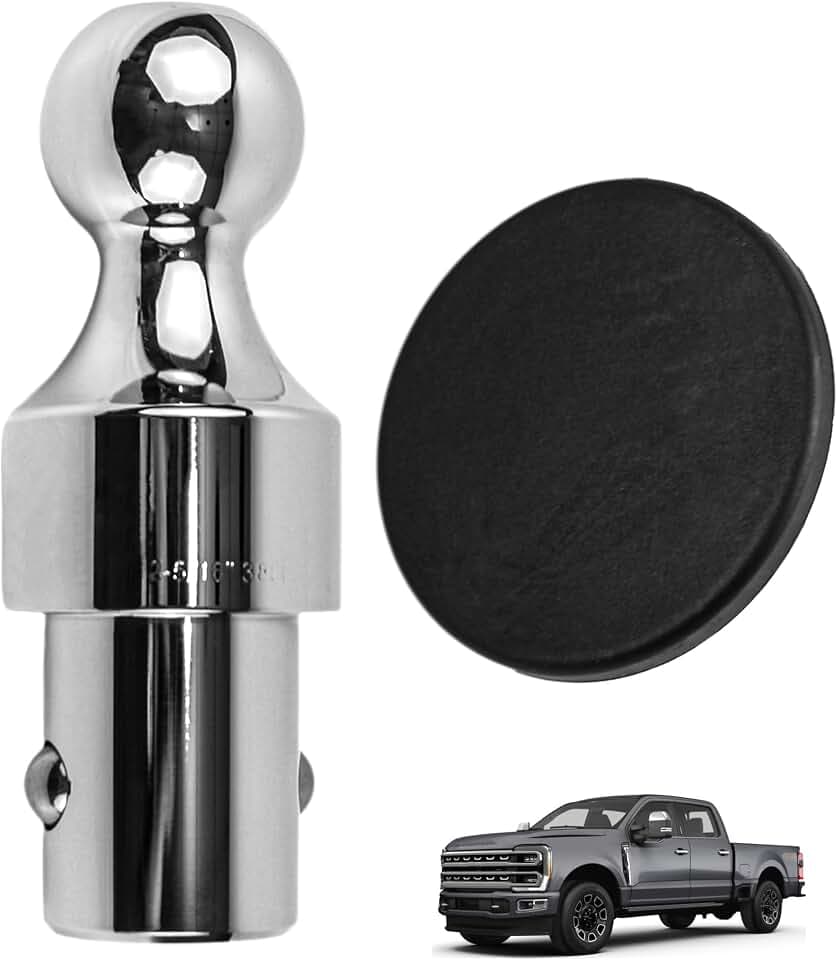 30K 2-5/16In Gooseneck Ball Compatible with Ford Chevy GMC