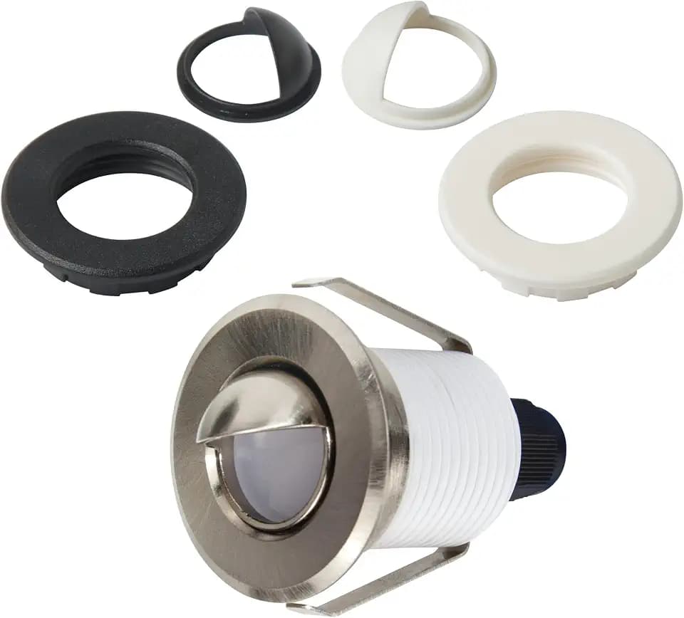 Armacost Lighting Mini-Recessed Dimmable LED Puck Light Soft Bright White (3000K) (Series 1) 211125