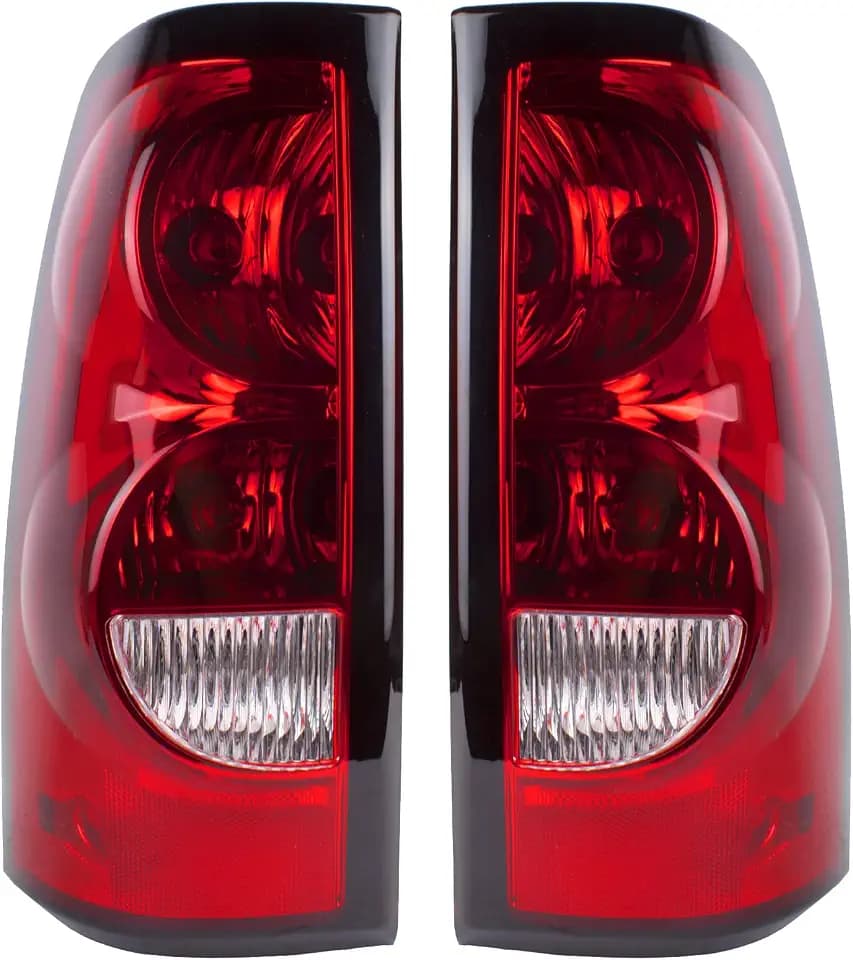 Boine Tail Lights Compatible with 2003-2006 Chevy Silverado 1500 2500 3500
