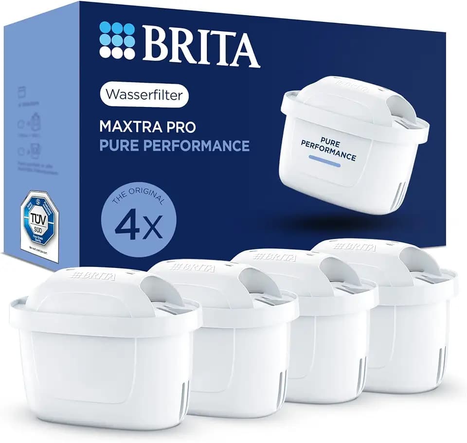 BRITA Wasserfilter-Kartuschen MAXTRA PRO Pure Performance - 4er-Pack