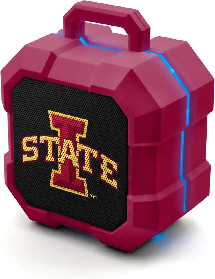 SOAR NCAA Unisex Shockbox LED Wireless Bluetooth Speaker