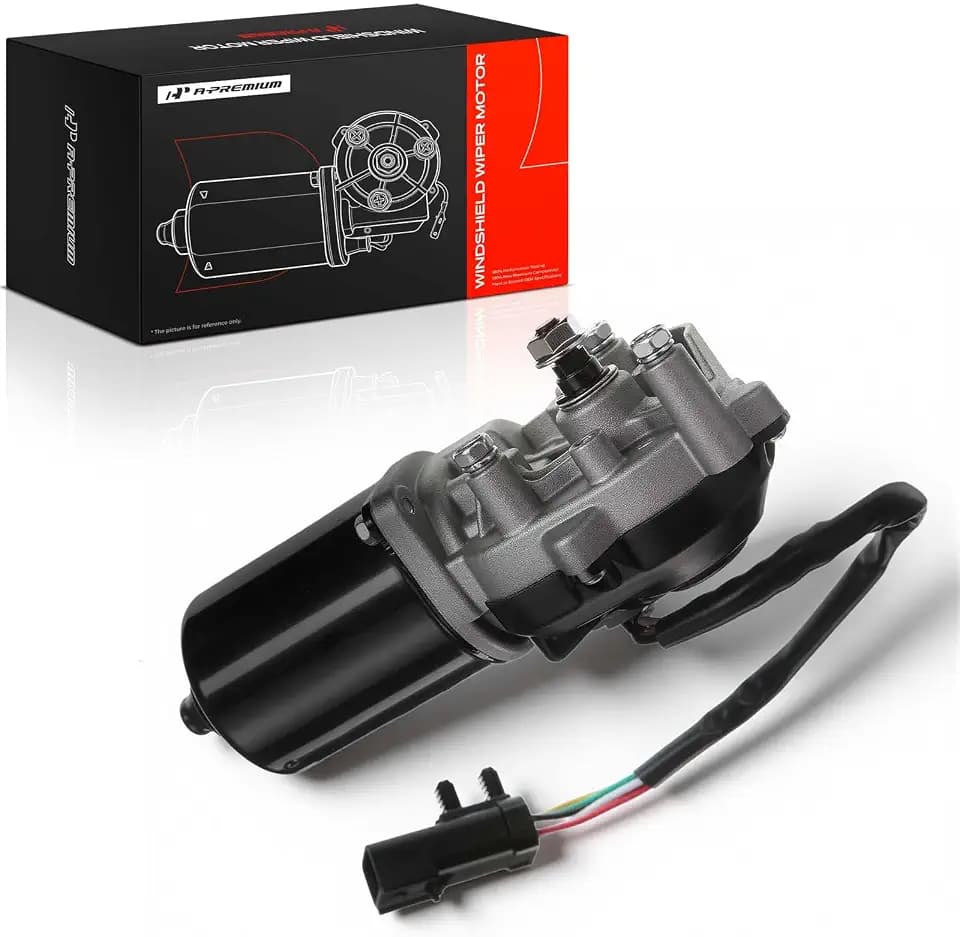 A-Premium Front Windshield Wiper Motor with 5-pin