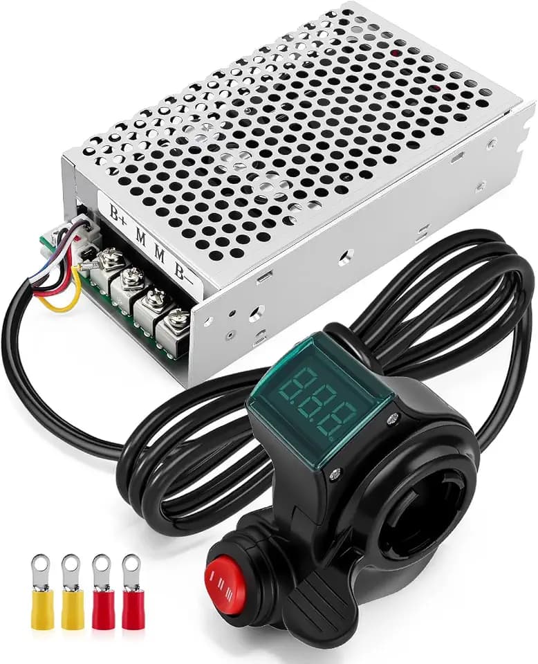 Integrated Thumb Throttle & PWM DC Motor Speed Controller Solution