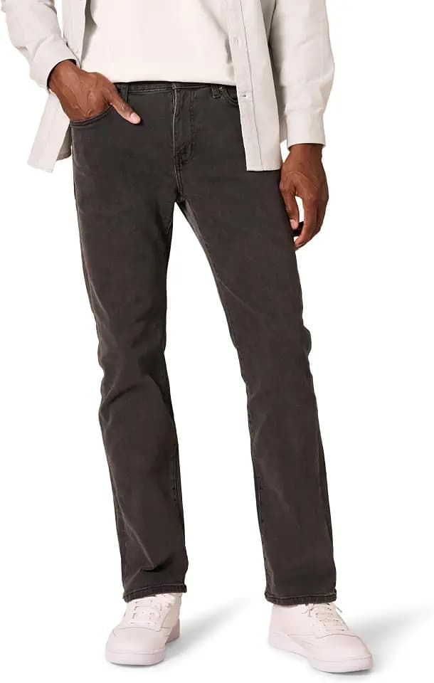 Amazon Essentials Herren Stretchjeans, Gerade Geschnitten - Auslauffarben