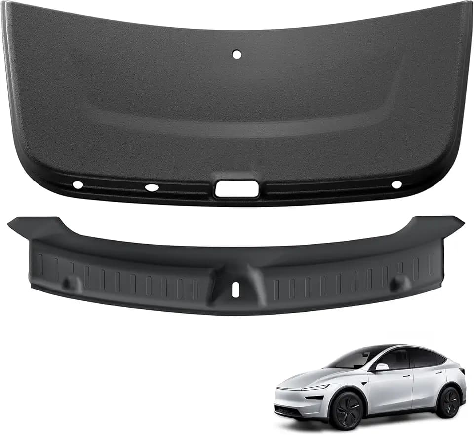 LUCKEASY Trunk Mat & Bumper Guard for Tesla Model Y Juniper 2025+