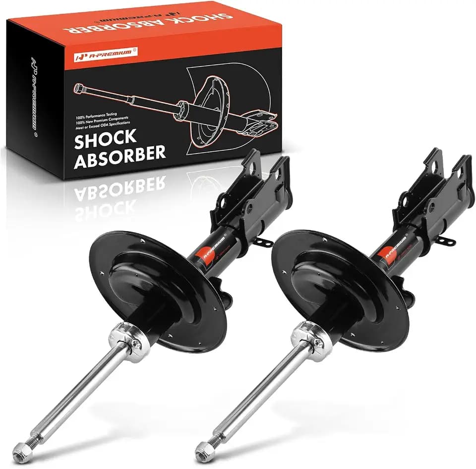 A-Premium Front Bare Struts W/o Coil Spring, Set of 2